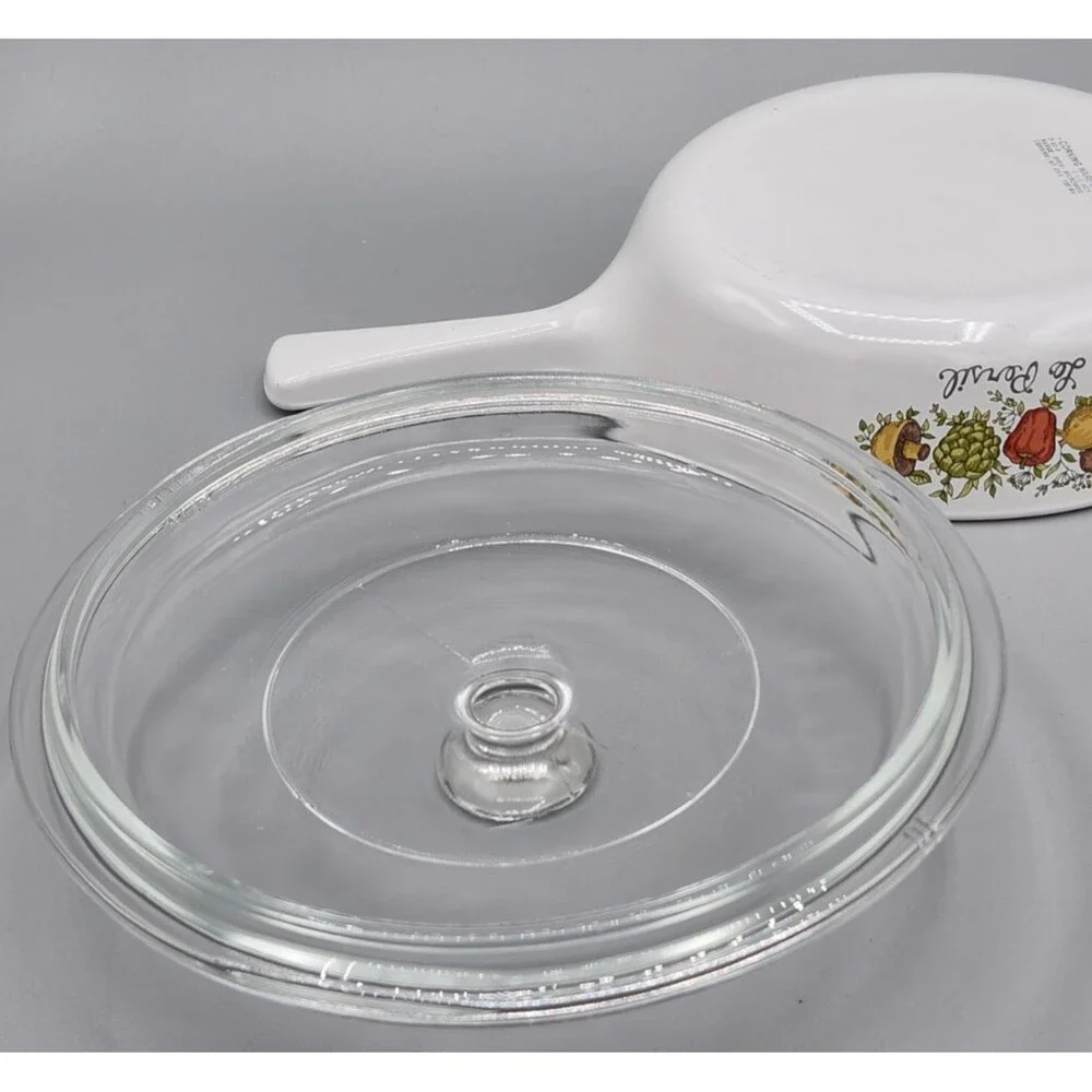 Vintage Corning Ware La Persil Spice of Life Sauce Pan P-83-B with Lid 6.5